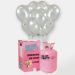 Pack Helio Maxi + 50 Globos Plata