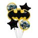 Bouquet 5 Globos Foil Metálicos DECO de Batman de Anagram®