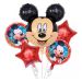 Bouquet 5 Globos Foil Metálicos DECO de Mickey