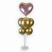Soporte Centro de Mesa con globos de 7 Piezas / 70cm