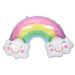 Globo Foil DECO Forma de Arcoiris con Nubes de 90x60cm