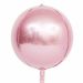 Globo Foil DECO Esférico ORBZ Rosa Cromado de 40cm