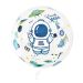 Globo Bubble Burbuja Espacio / Astronauta Transparente 45 cm