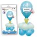 Globos de Comunión Centro de Mesa Personalizable Azul 