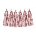 Guirnalda de Borlas Tassel color Rosa Dorado
