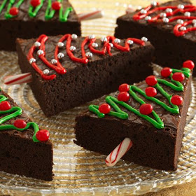 brownie navideño