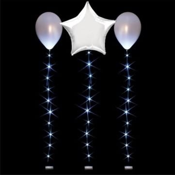 globos con tiras de led