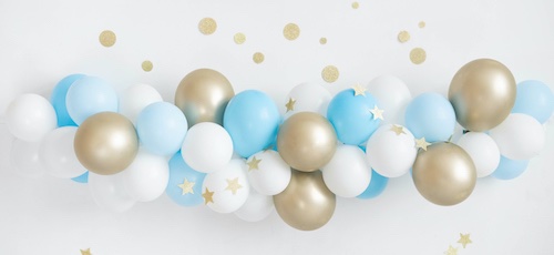 guirnalda con globos