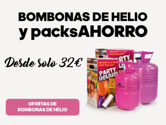 Helio para Globos - Bombona  Comprar Helio y globos online