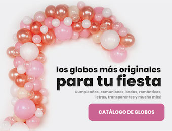 Tienda de GLOBOS Y HELIO ✓ Ideas originales. Envío en 24h. .  ✓. Artículos de decoración para Fiestas.